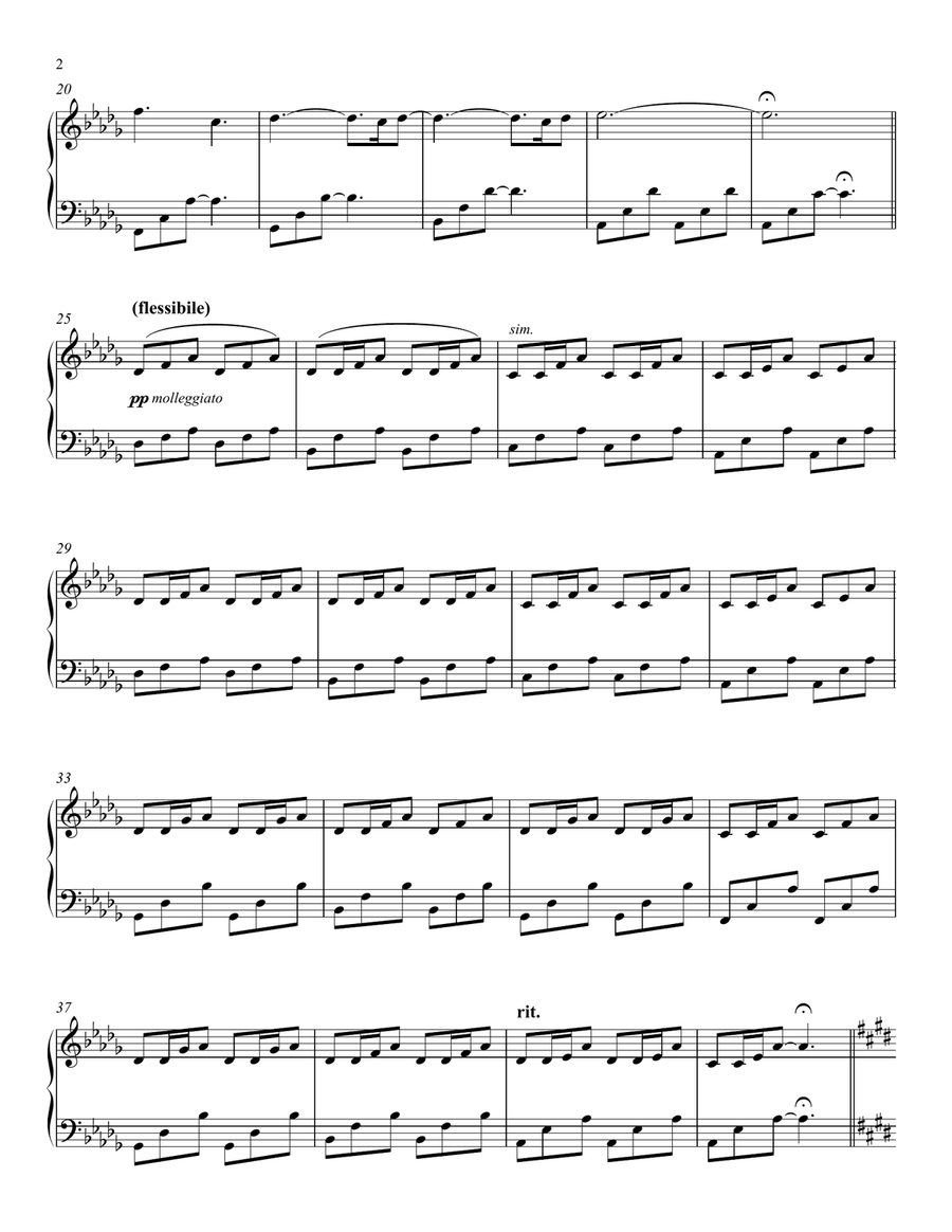 Luminous Piano Solo scores gallery preview page 2