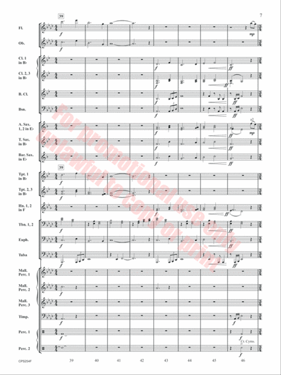 As We Search Concert Band scores gallery preview page 8