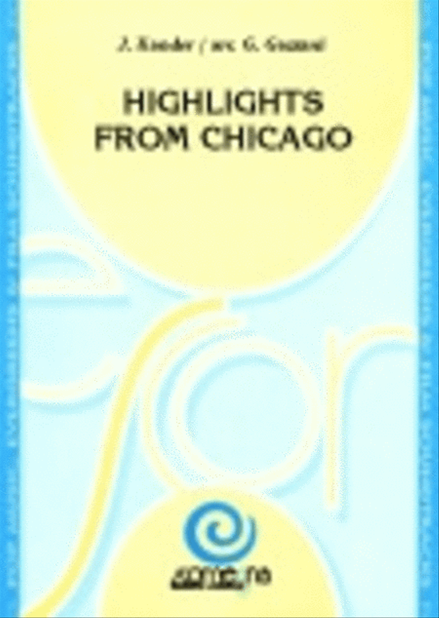 Highlights From Chicago Concert Band scores gallery preview page 1
