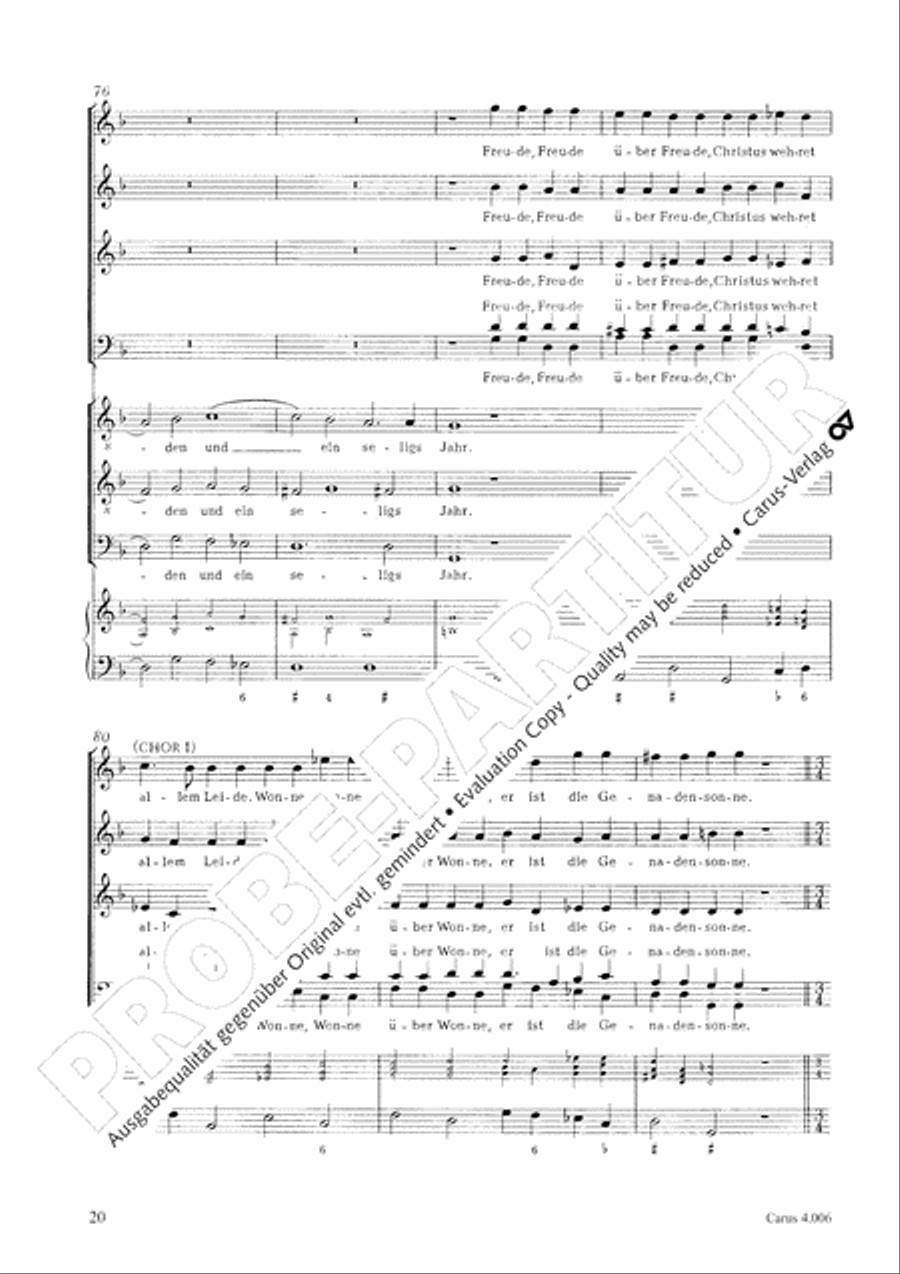 Ten motets Choir scores gallery preview page 22
