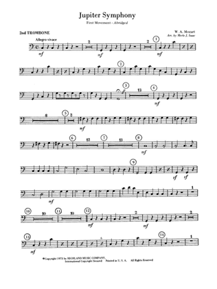 Jupiter Symphony, 1st Movement: 2nd Trombone