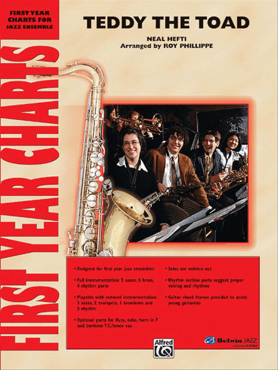 Teddy the Toad Jazz Ensemble scores gallery preview page 1