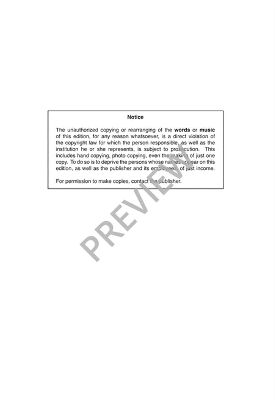Let Us Be Bread Unison Choir scores gallery preview page 3