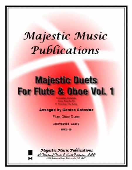 Majestic Duets - Flute/Oboe, Volume 1