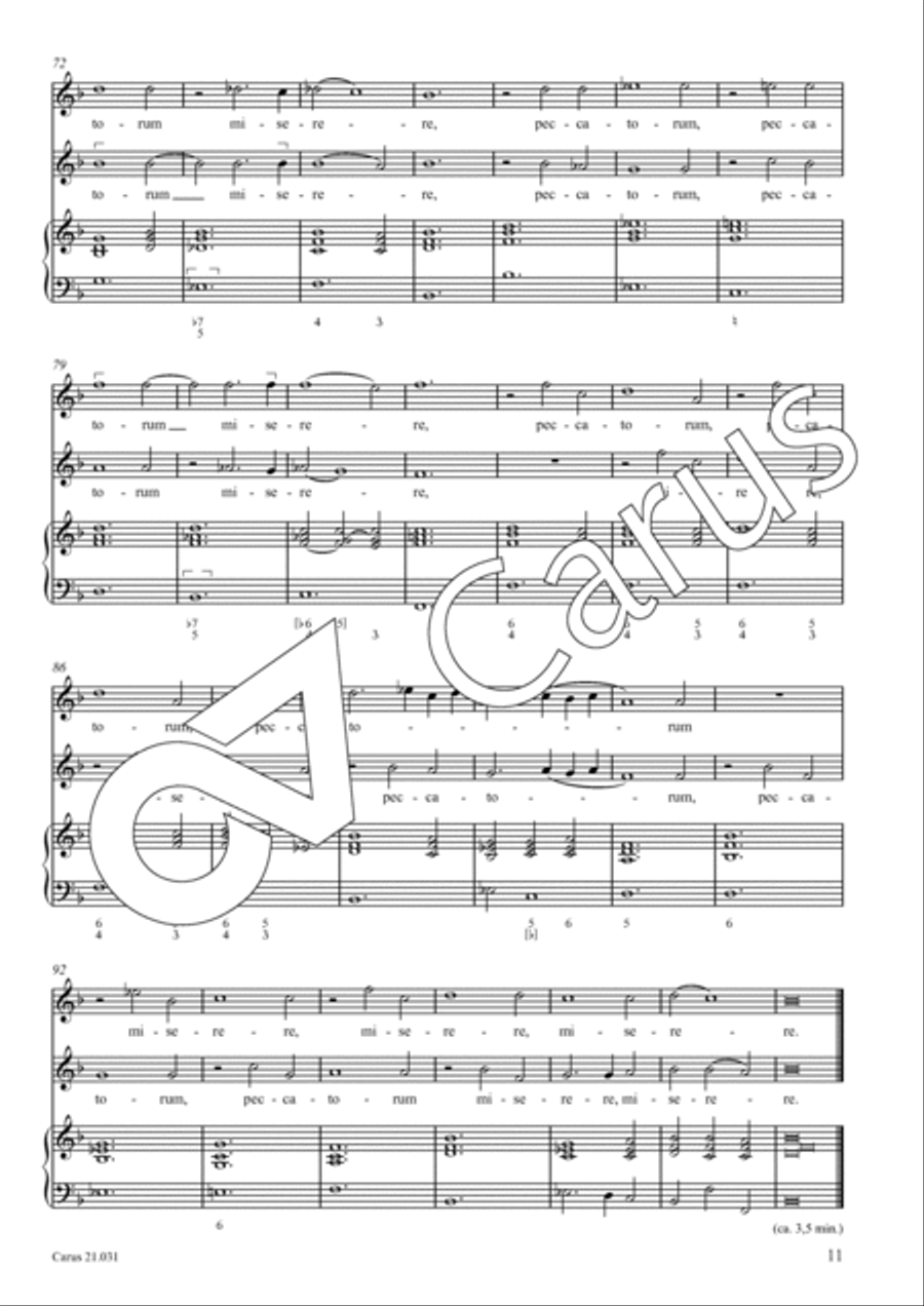 Quatre Antiennes a la Vierge pour deux dessus Soprano Voice scores gallery preview page 12