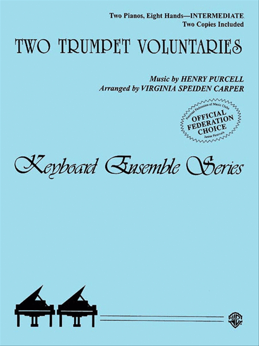 Two Trumpet Voluntaries Small Ensemble scores gallery preview page 1