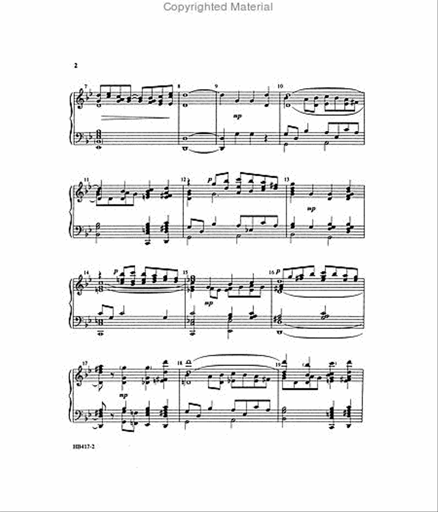 Poor Wayfaring Stranger 5-Octaves scores gallery preview page 2