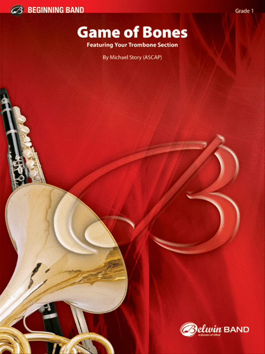 Game of Bones Concert Band scores gallery preview page 1