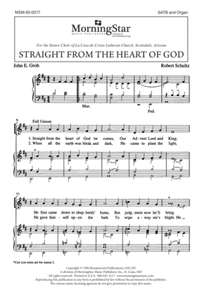 Straight from the Heart of God (Downloadable)