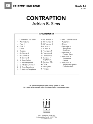 Contraption: Score