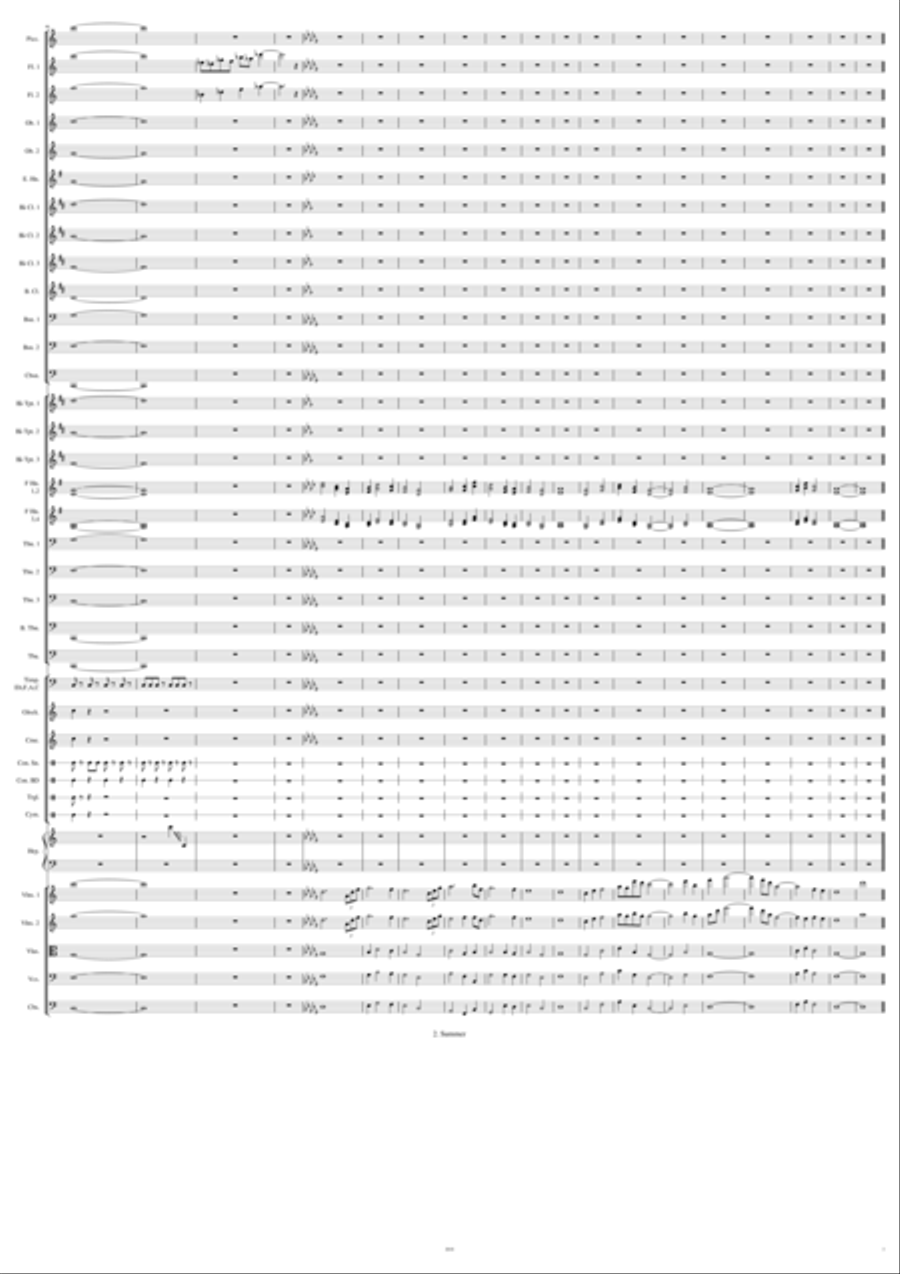 The Prairie The Prairie Full Orchestra scores gallery preview page 3