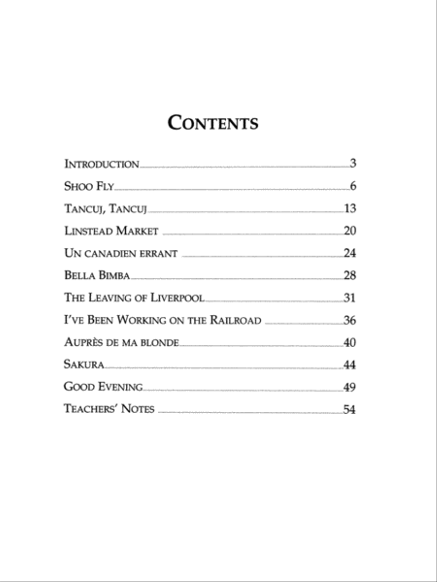 More Folk Strings for String Quartet or String Orchestra String Quartet scores gallery preview page 2