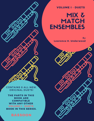 Book cover for Mix & Match Ensembles - Volume I - Duets