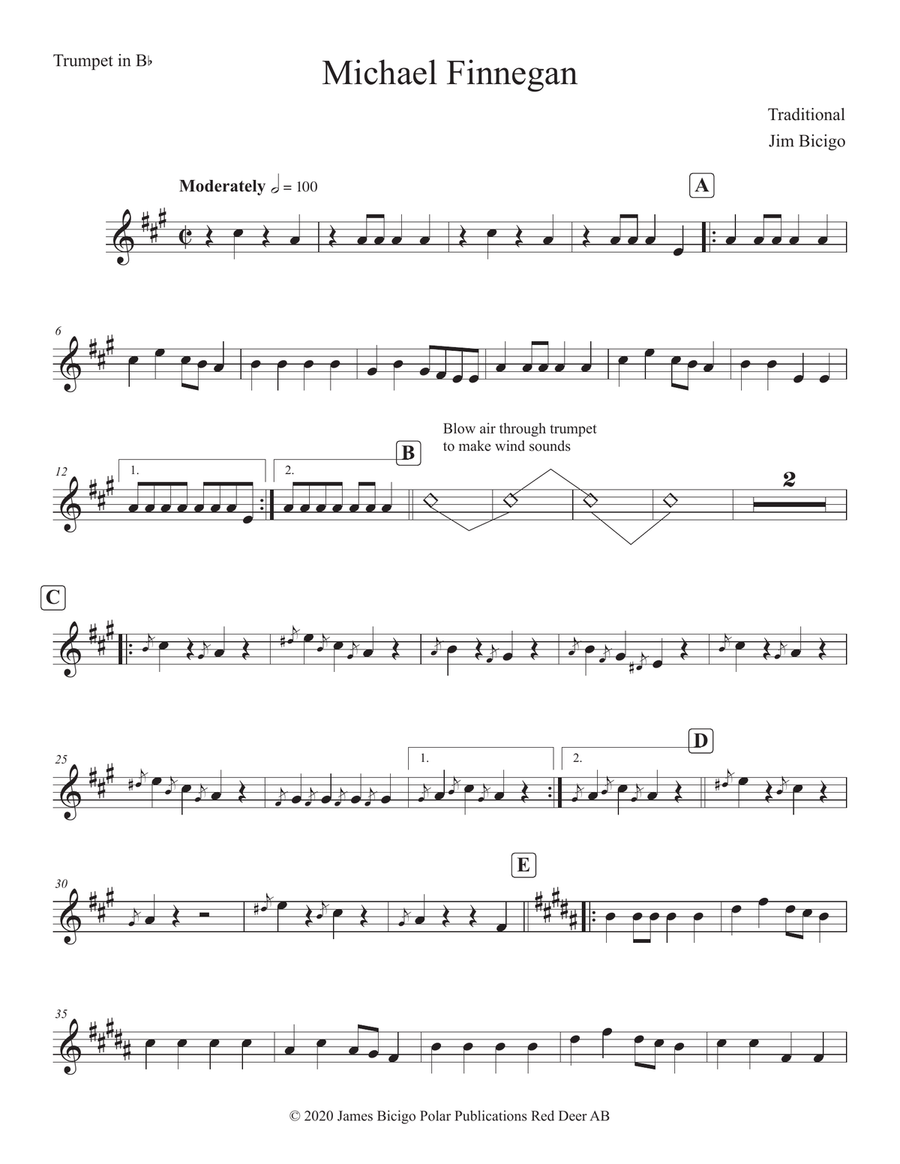 Michael Finnegan Brass Ensemble scores gallery preview page 4
