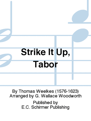 Book cover for Strike It Up, Tabor