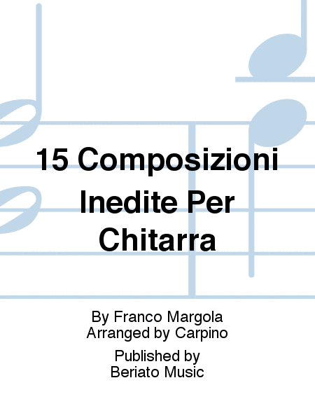 15 Composizioni Inedite Per Chitarra