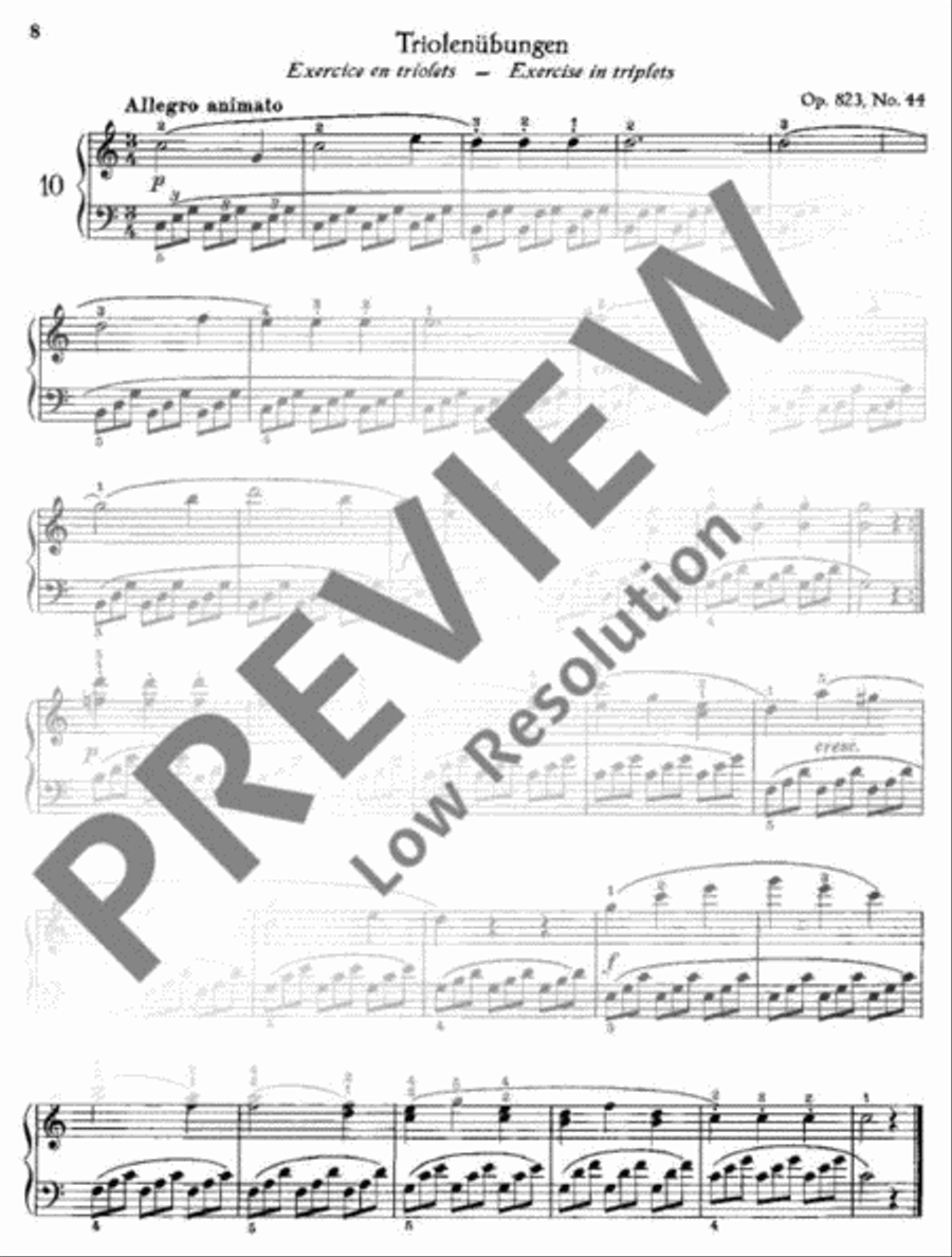 The practical Czerny The practical Czerny Piano Solo scores gallery preview page 9