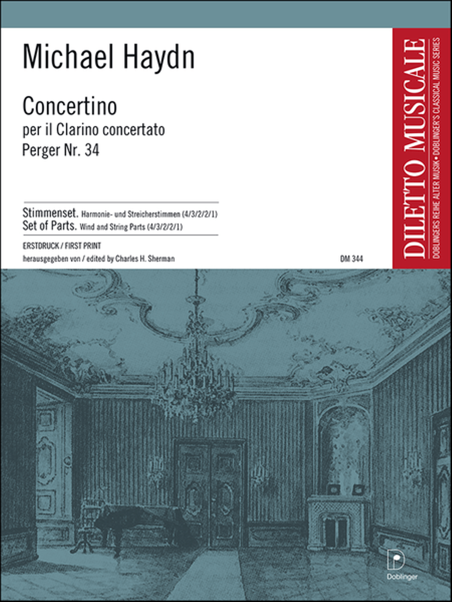 Concertino C-Dur Concertino C-Dur Orchestra scores gallery preview page 1