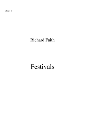 Richard Faith/László Veres: Festivals for concert band, oboe I and II part