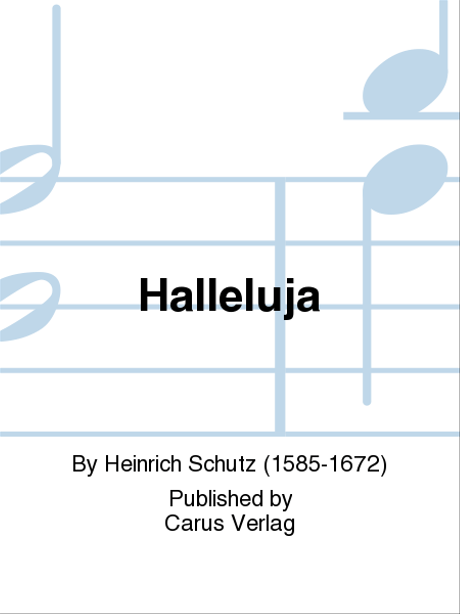 Halleluja (Jesus erschliesst uns die Schrift) 4-Part scores gallery preview page 1