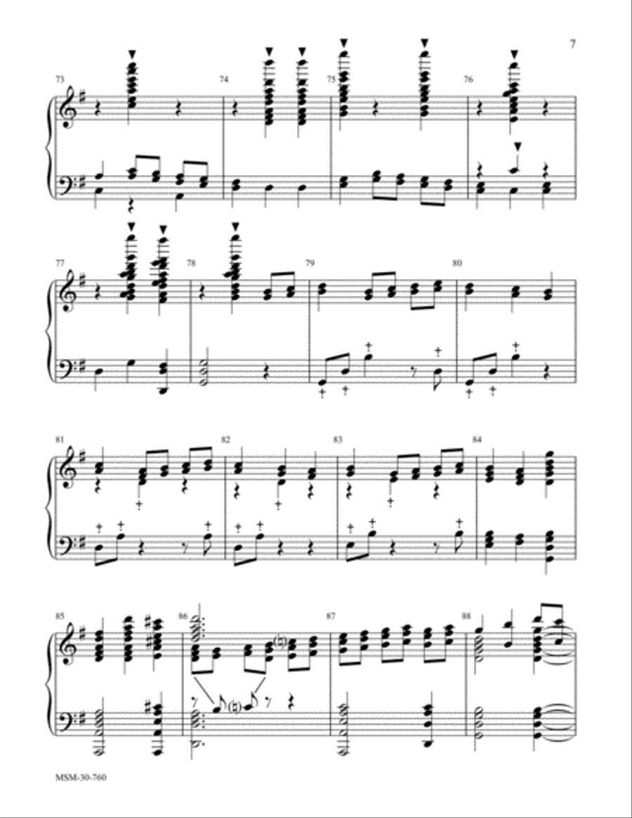 Let All Things Now Living 5-Octaves scores gallery preview page 5