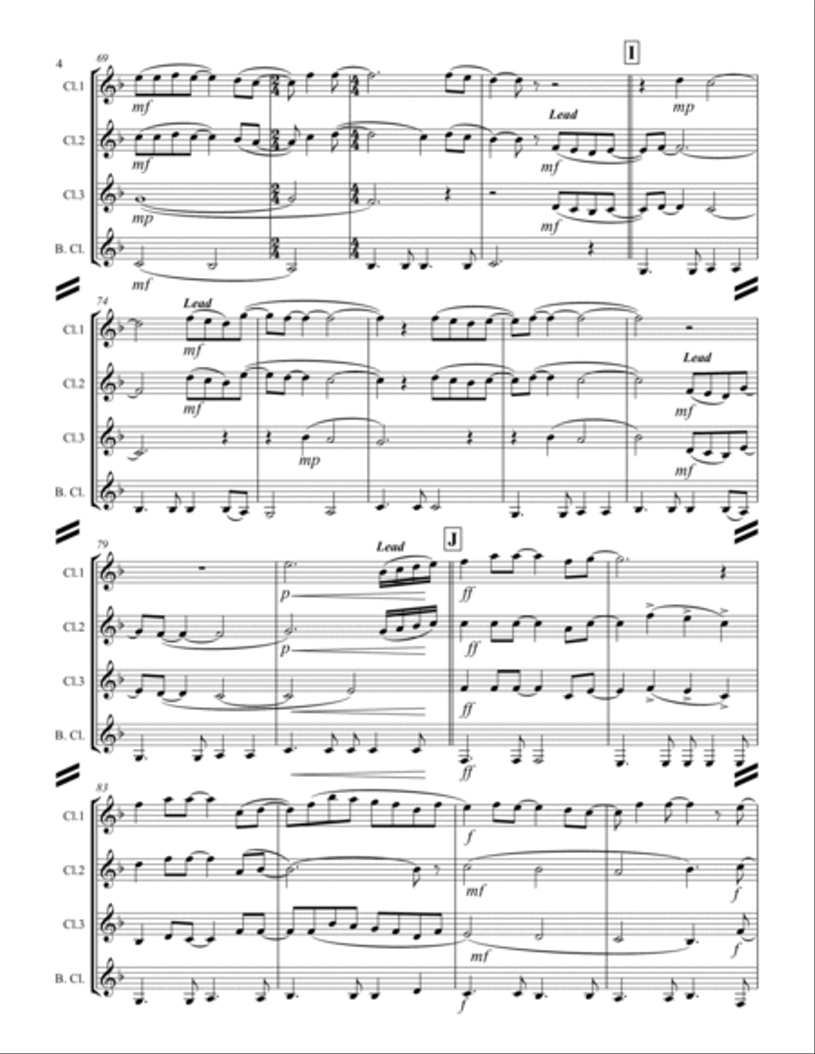 Worthy Is The Lamb Woodwind Ensemble scores gallery preview page 5