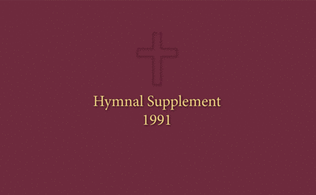 Book cover for Hymnal Supplement 1991 - Accompaniment edition