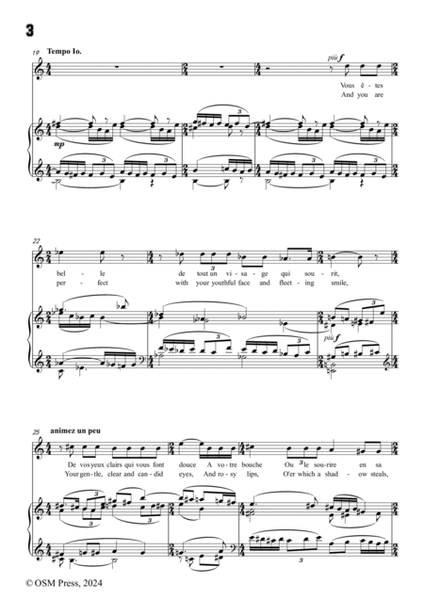 A. Roussel-Madrigal lyrique,Op.3 No.4,in D flat Major