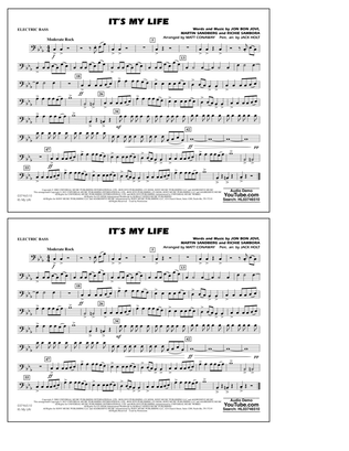 It's My Life (arr. Conaway & Holt) - Electric Bass