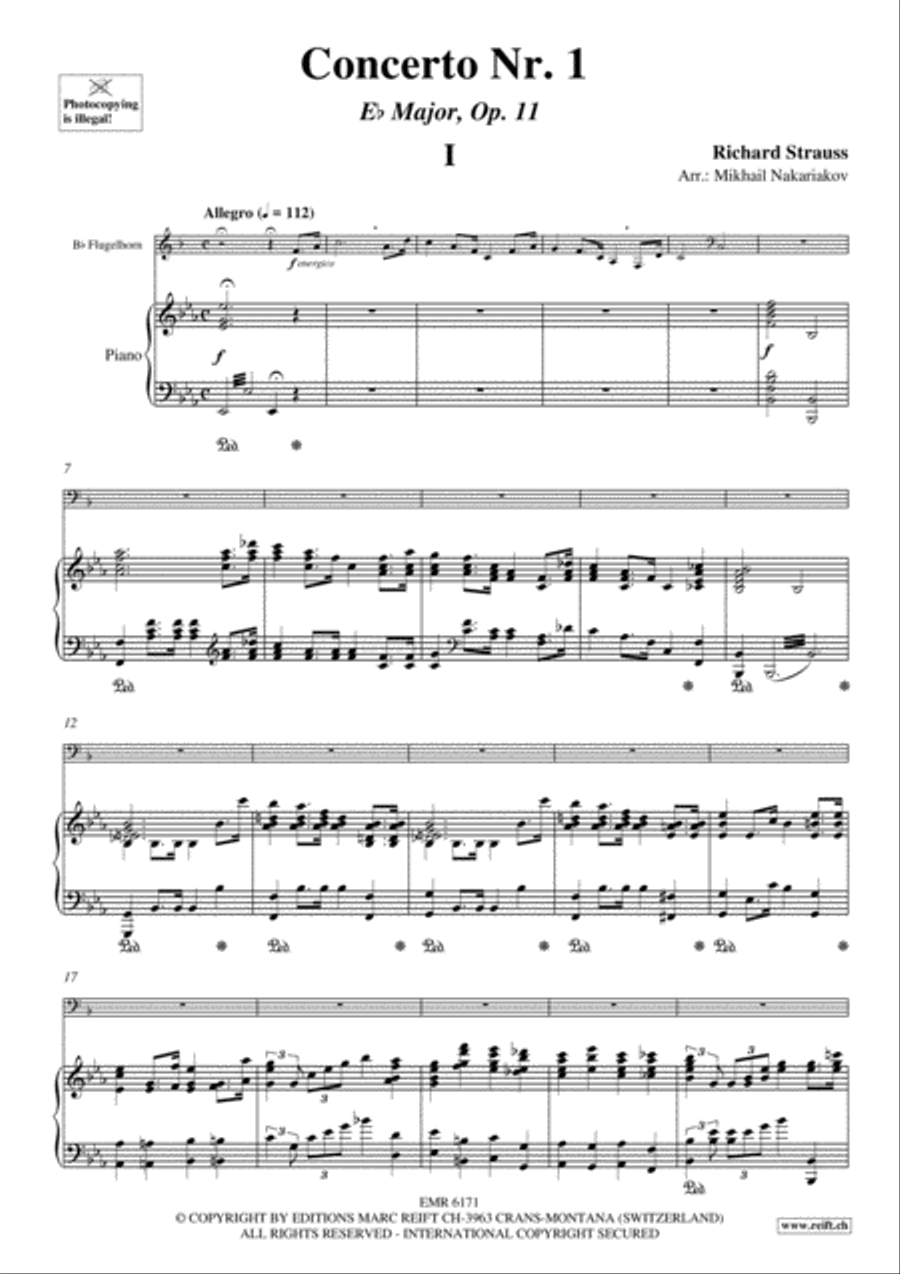 Concerto No. 1 Flugelhorn scores gallery preview page 4