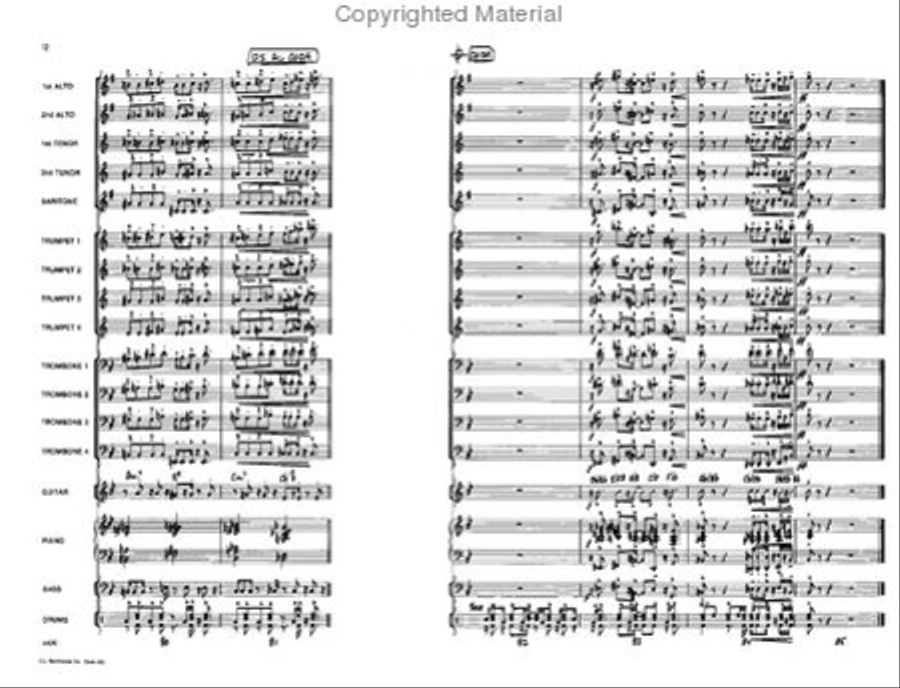 Hip Hoppin' Jazz Ensemble scores gallery preview page 12
