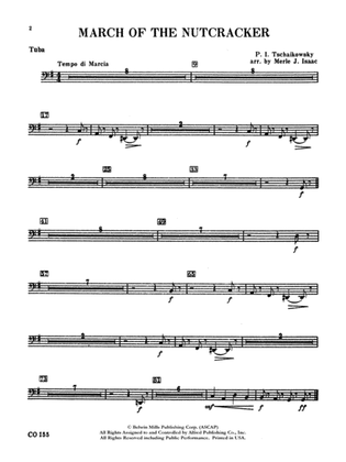 Nutcracker Ballet, Set II ("March of the Nutcracker" and "Trepak"): Tuba