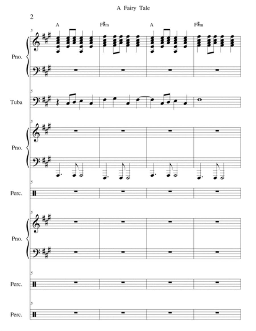 A Fairy Tale School and Community scores gallery preview page 2