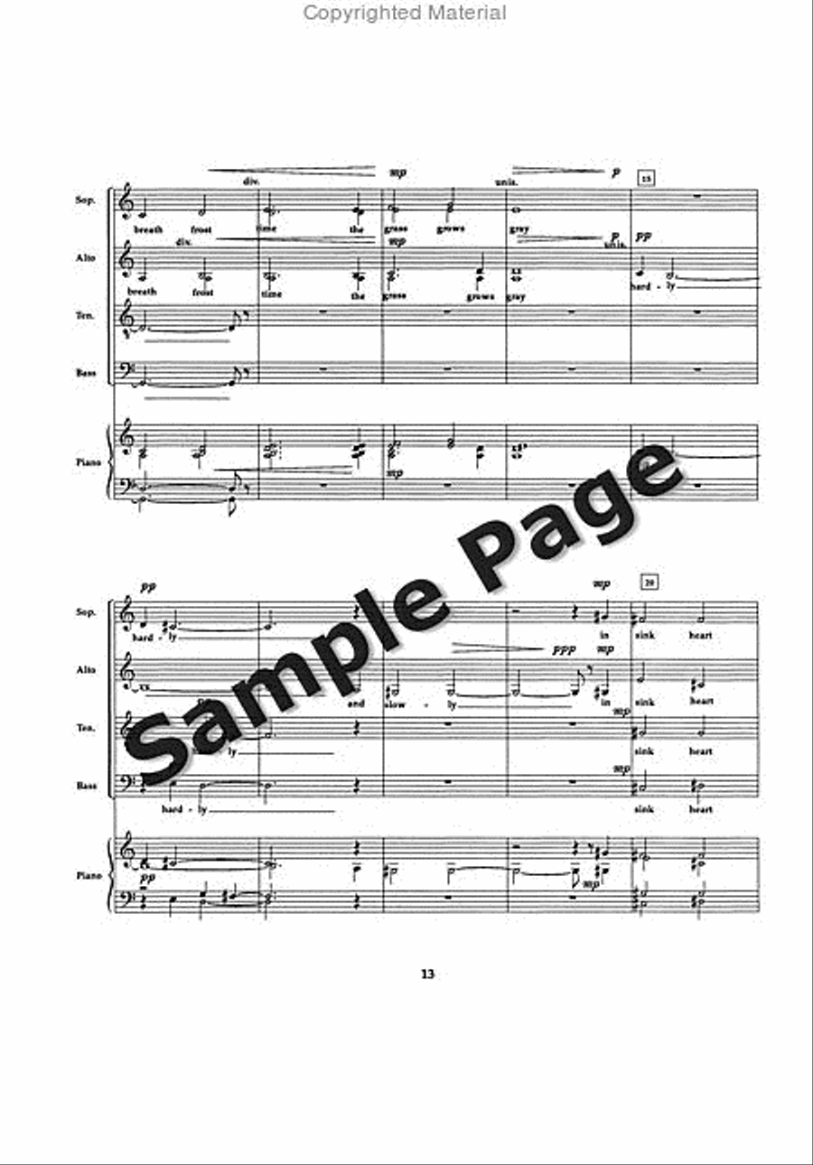 Color and Time 4-Part scores gallery preview page 16