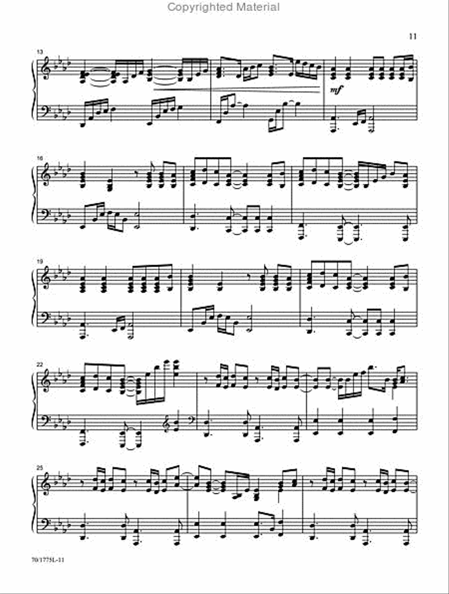 Shout To The Lord Piano Solo scores gallery preview page 3