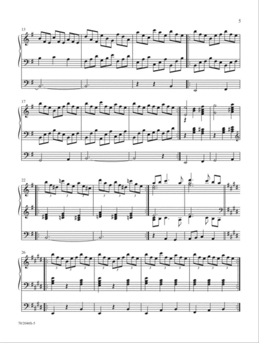 Joyful, Joyful Organ Solo scores gallery preview page 3
