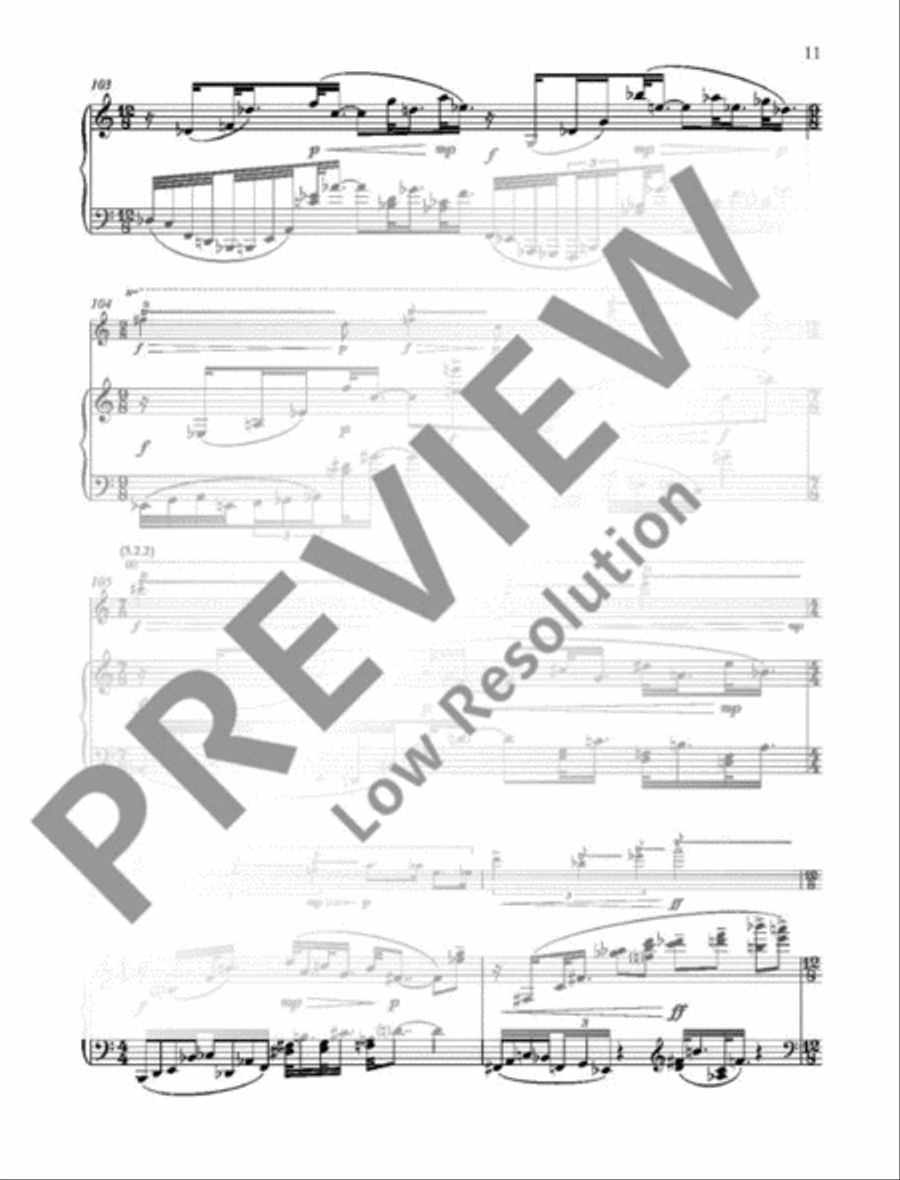 Sonata Violin Solo scores gallery preview page 14