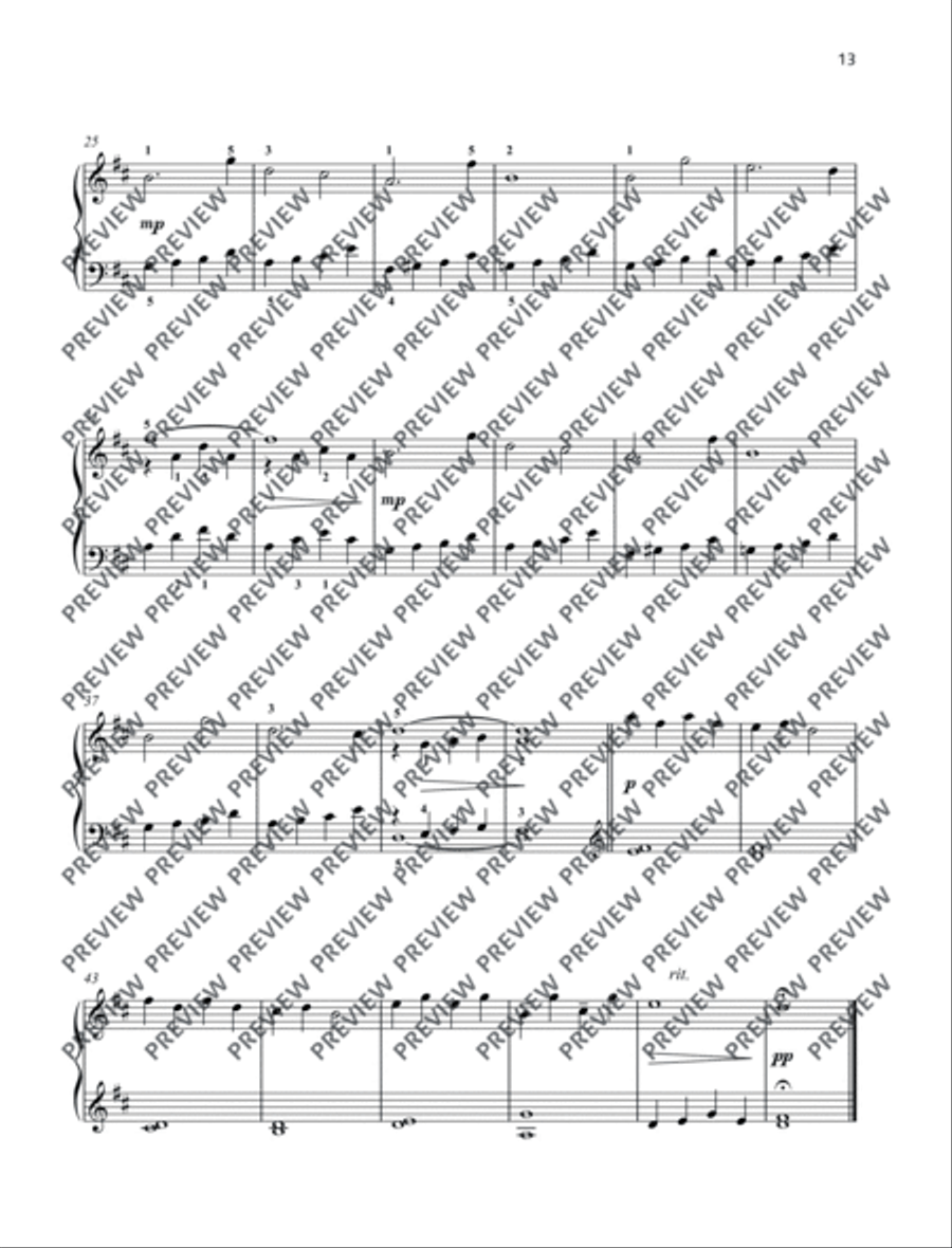 Miracles Just Happen Piano Solo scores gallery preview page 3