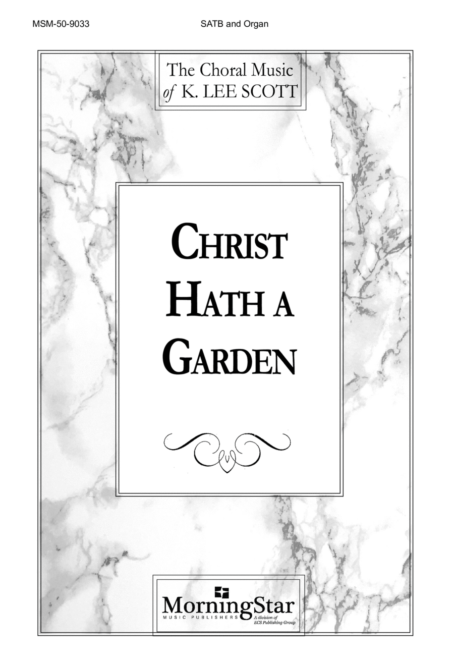 Christ Hath a Garden 4-Part scores gallery preview page 1