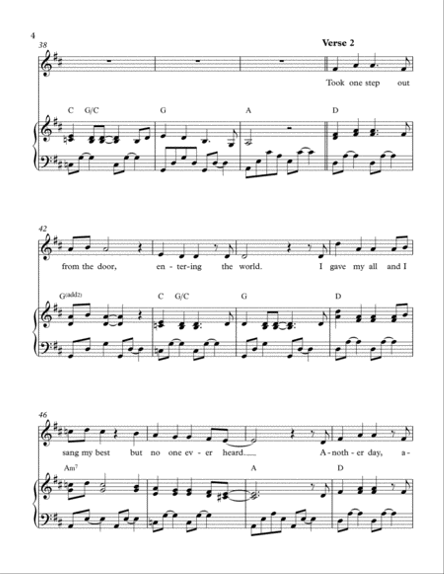 Even Angels Fall Voice scores gallery preview page 4