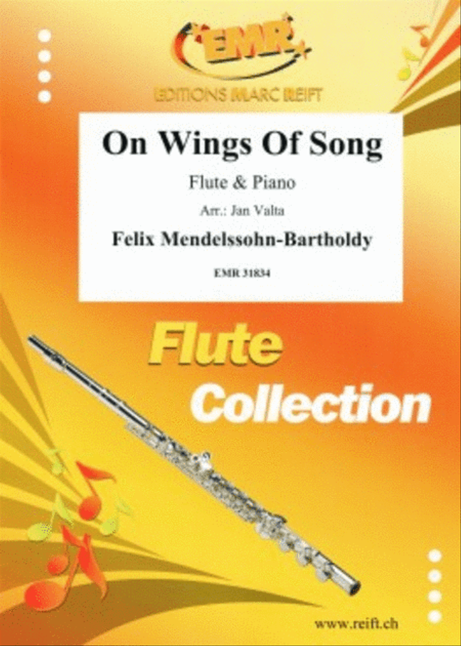 On Wings Of Song Flute Solo scores gallery preview page 1