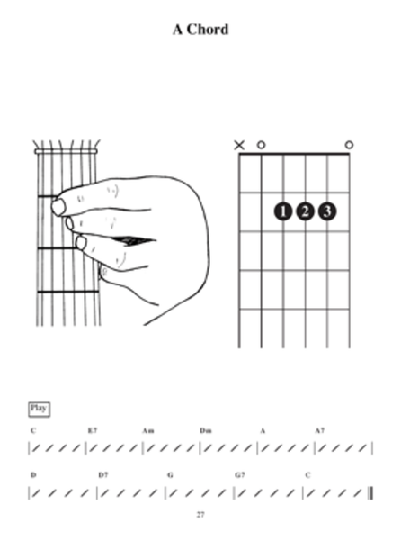 Modern Guitar Method Grade 1, Playing Chords image number null