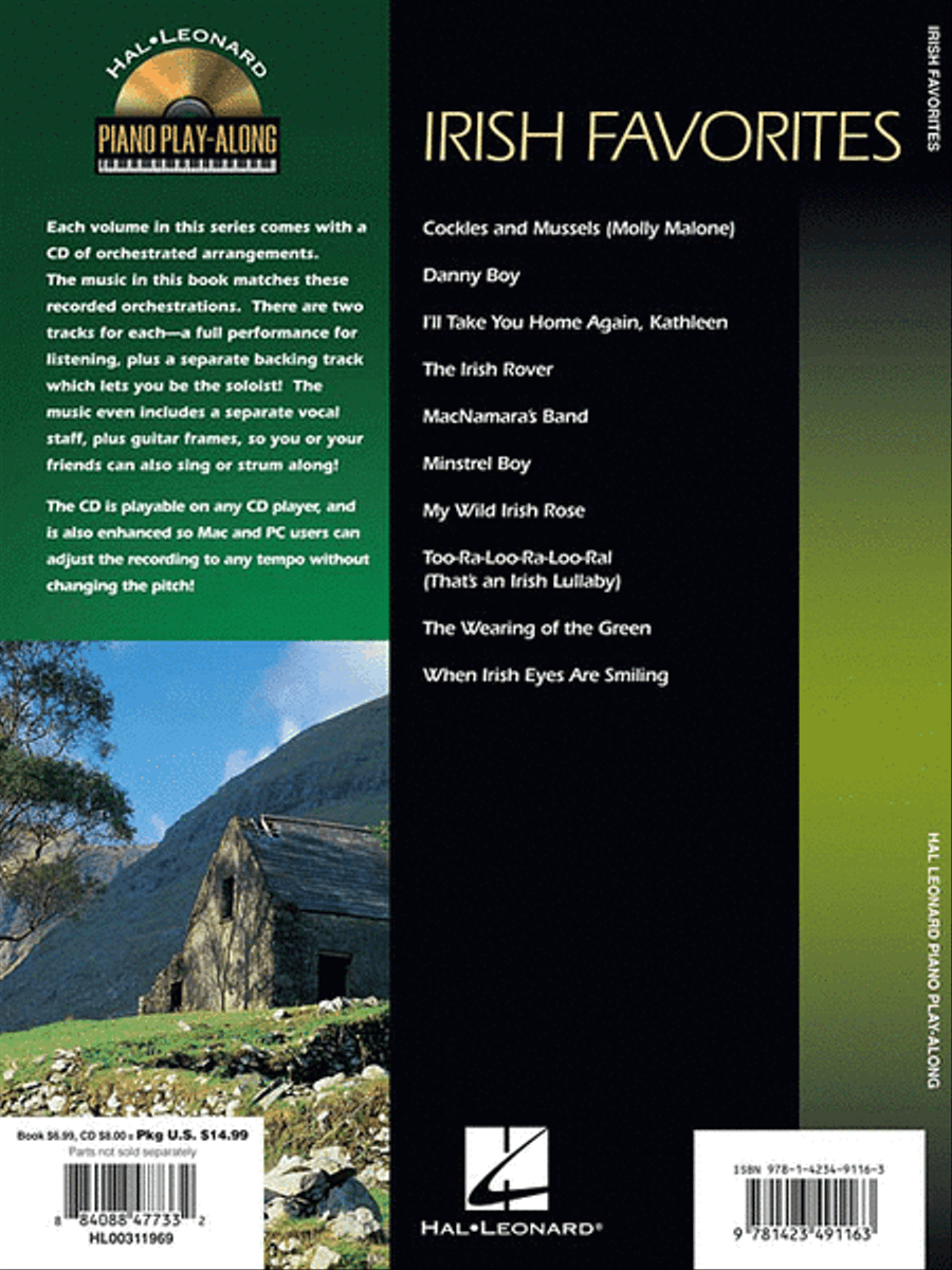 Irish Favorites Irish Favorites Piano, Vocal, Guitar scores gallery preview page 2