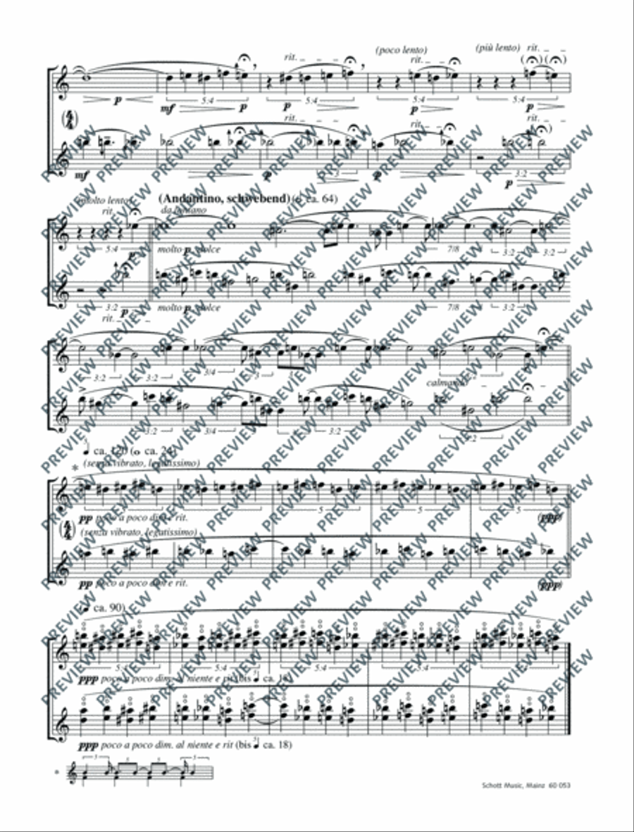 á deux English Horn scores gallery preview page 14