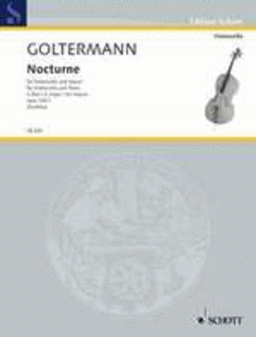 Goltermann - Nocturne G Major Op 125 No 1 Cello/Piano