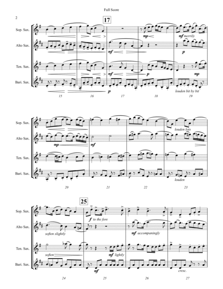 Handel in the Strand (Saxophone Quartet) image number null