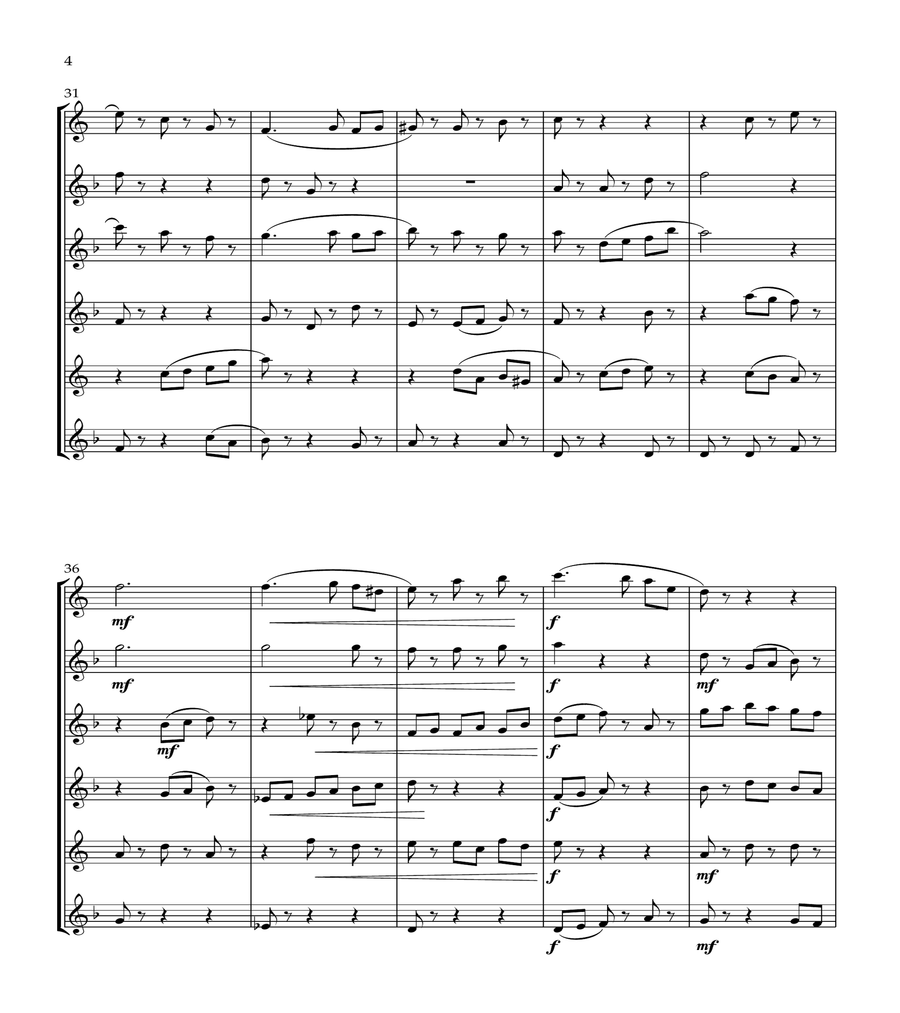"Midnight Carousel" for Clarinet Choir image number null