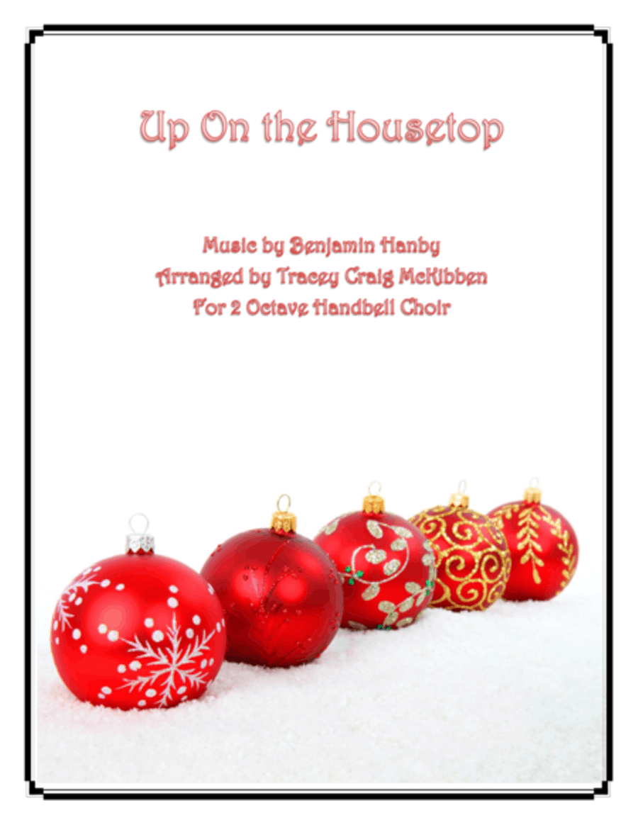Up On the Housetop (2-Octave Handbells) 2-Octaves scores gallery preview page 1