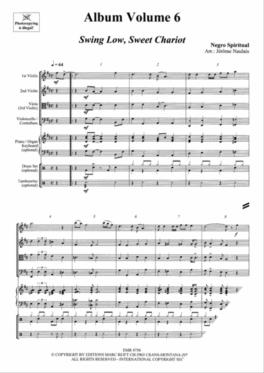 Album Volume 6 String Orchestra scores gallery preview page 3