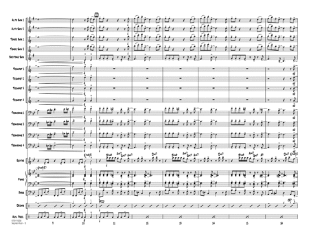 September (arr. Mark Taylor) - Conductor Score (Full Score)